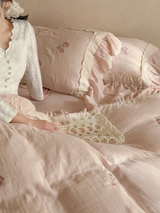 Southern French Rose Bedding Set