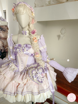 Star Dew Sparkling Puple Pink Lolita Dress