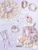 Star Dew Sparkling Puple Pink Lolita Dress