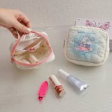 Quilting Heart Bunny Makeup Bag Coin Purse