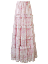 Poem in Petal Layered Skirt