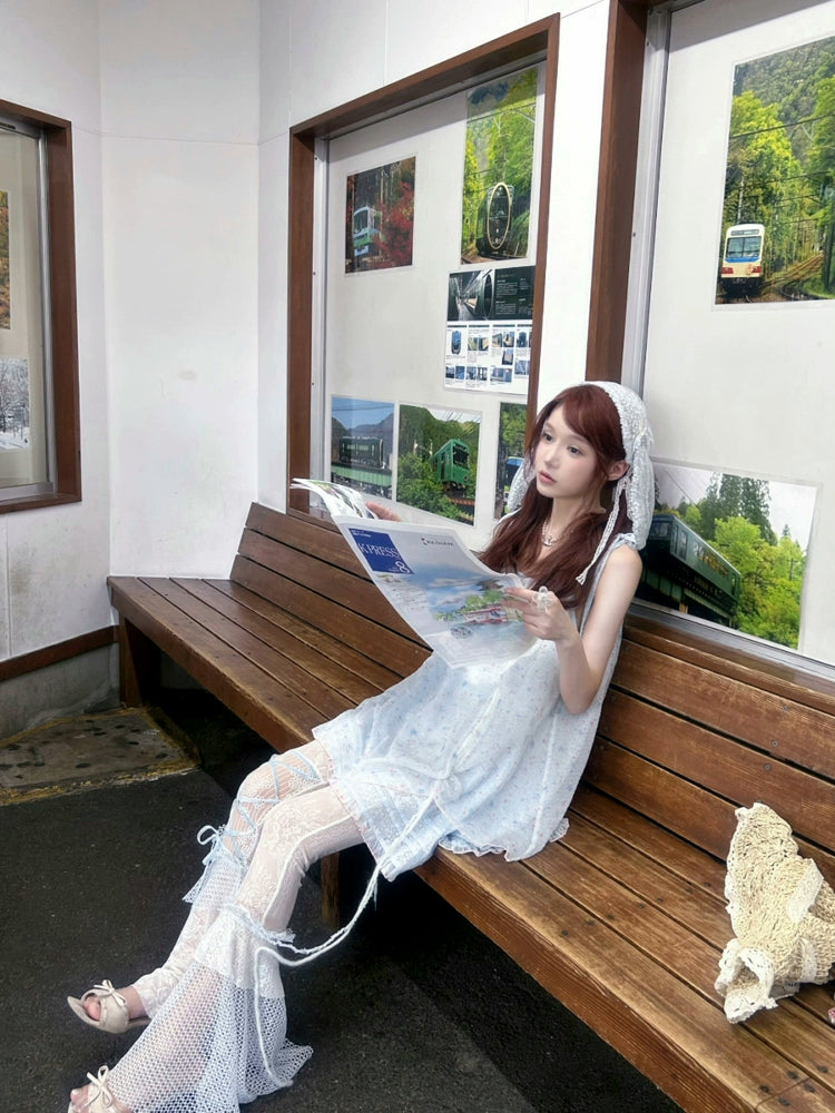 Cloud Garden Babydoll Dress