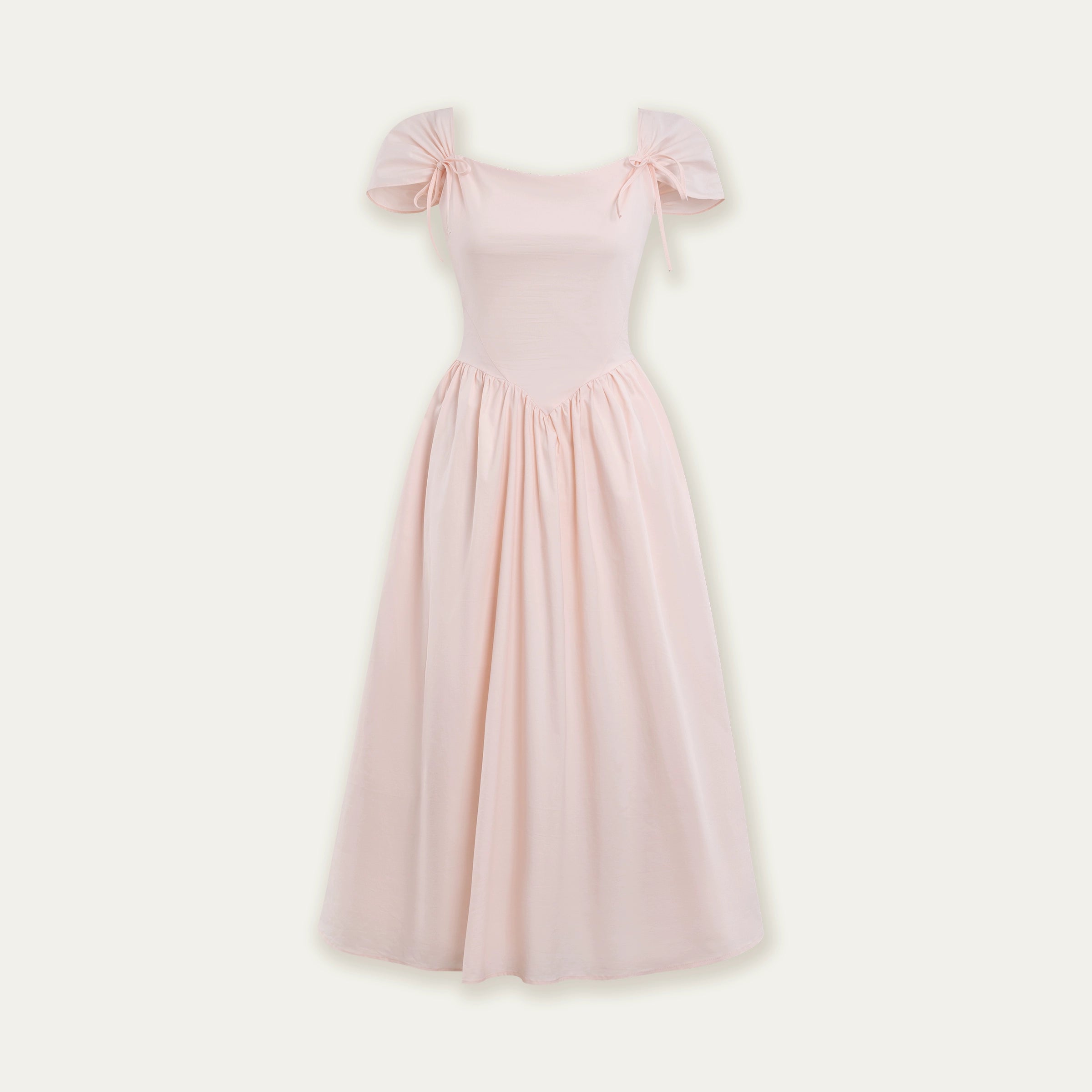 Blush Waltz Ribbon Dress