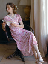 Cherry Blush Gingham Dress