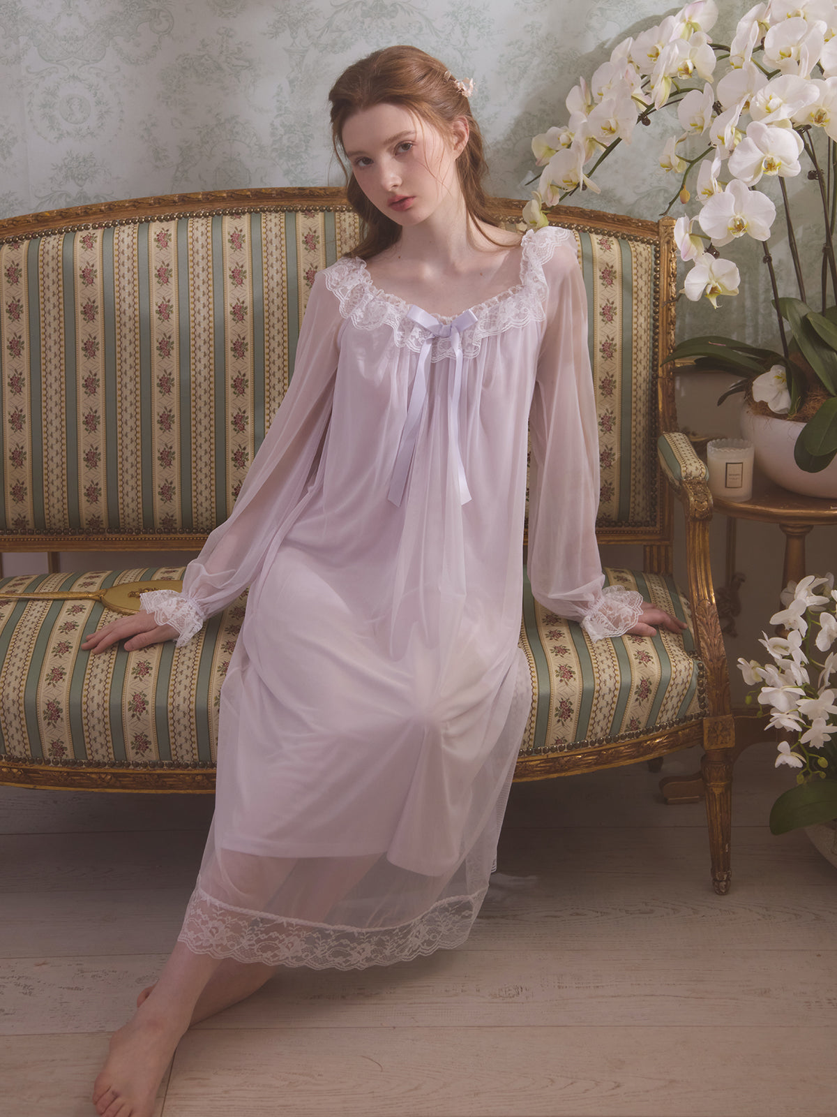 Whispers of Versailles Long Gown