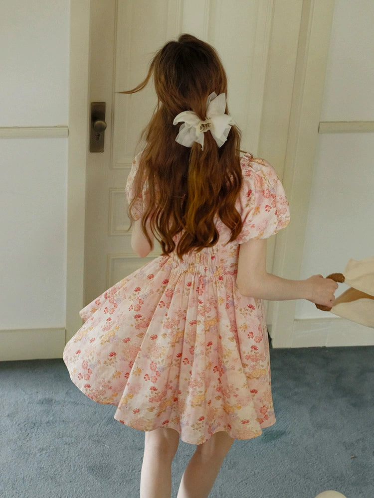 Blooming Sonata Puff Dress