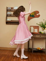 Rosalie Lace Trim Dress