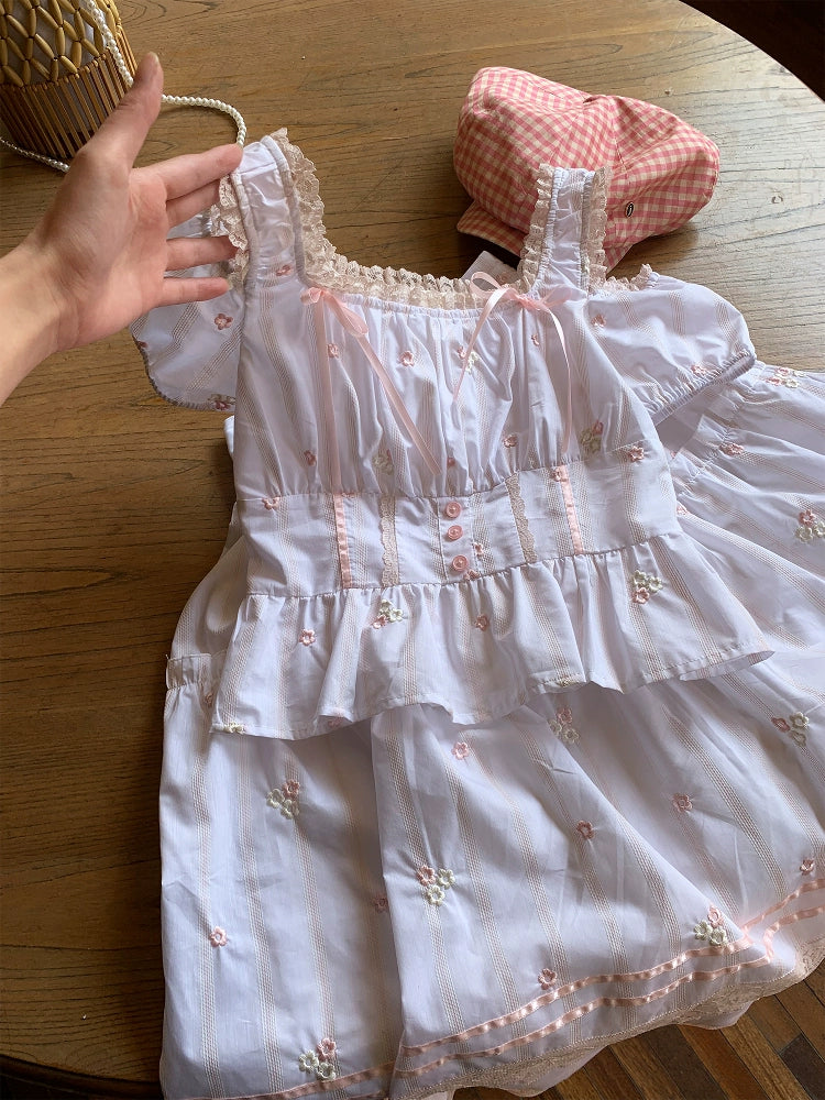 Cherry Bloom Corset Dress
