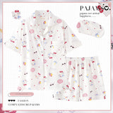 White HelloKitty Summer Cotton Pajama