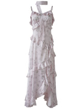 Pink Floral Slip Fairy Dress