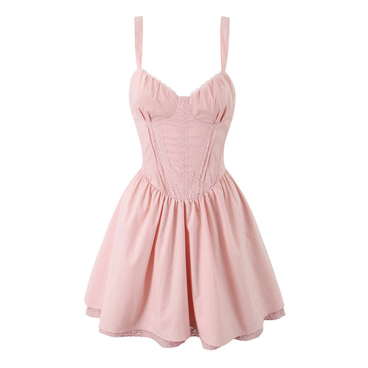 Sweet Doll Corset Ribbon Dress