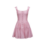 Whipped Rose Tulle Dress