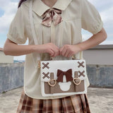 Uniform Love Pink Brown Bag