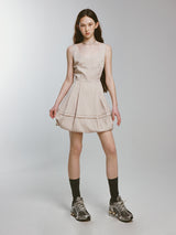Chic Textured Mini Dress