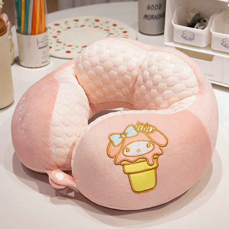 Sanrio Summer Ice Silk U-shaped Pillow