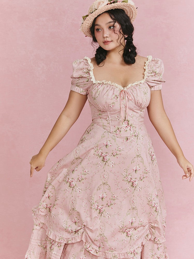 Victorian Rose Garden Gown