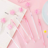 10Pcs 0.5mm Pen with Sakura Set