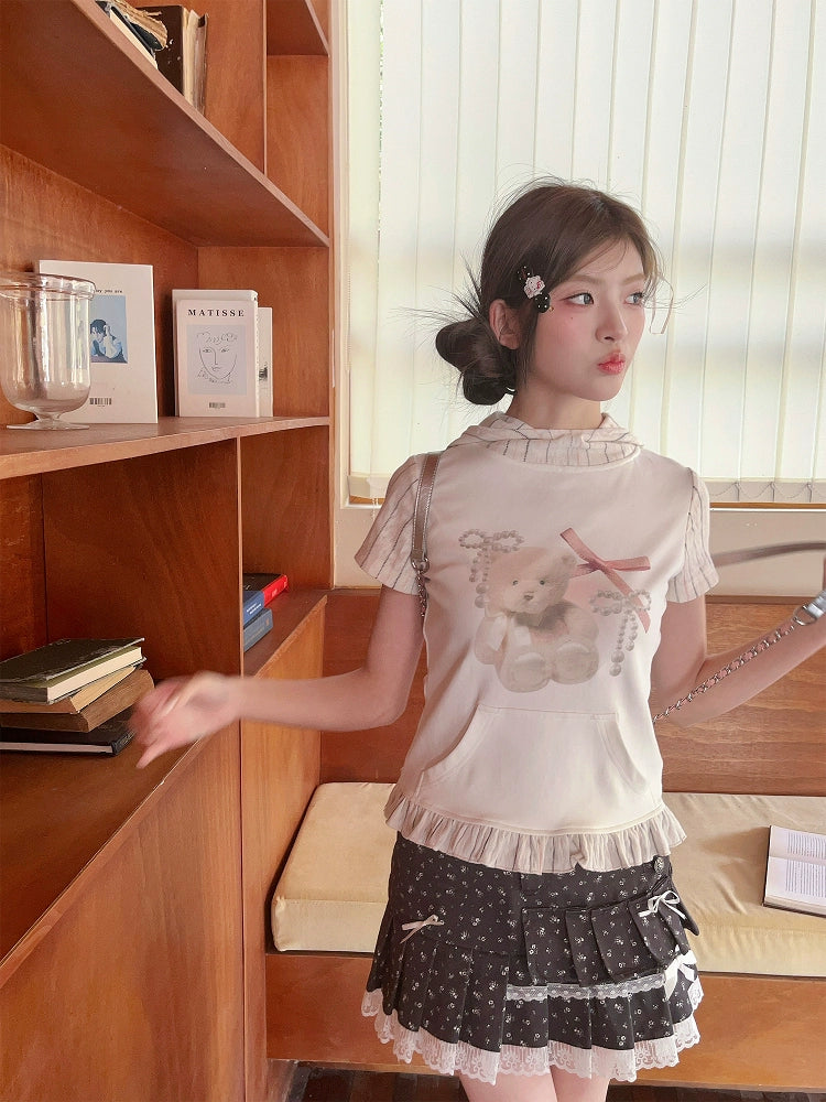Teddy Ribbon Dreams Top