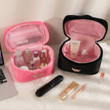 Plush Hand-held Cosmetic Make-up Storage Bag