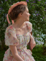 Garden Waltz Puff Dress
