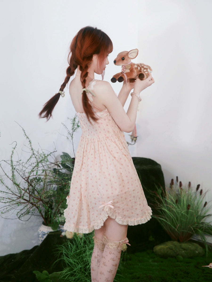 Rosy Ribbon Dream Nightdress