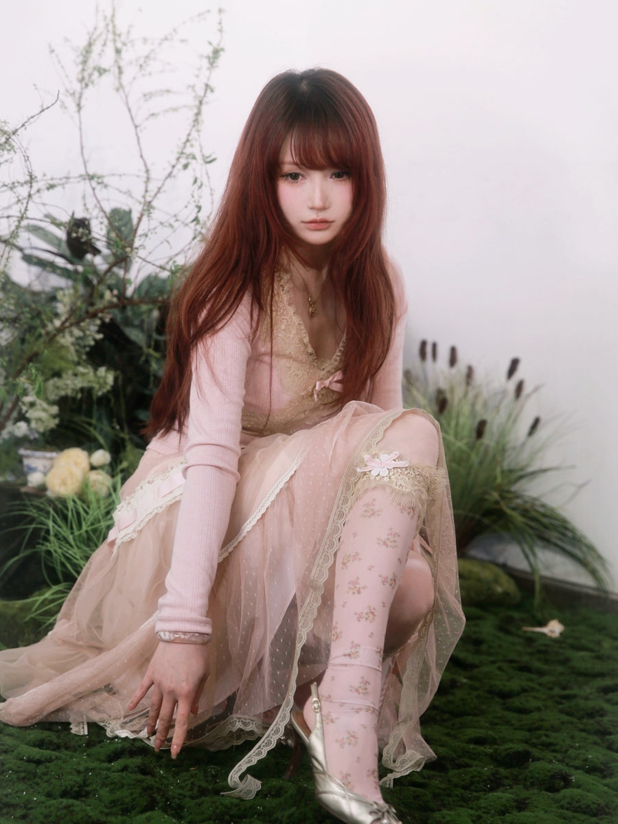 Spring Mist Stockings