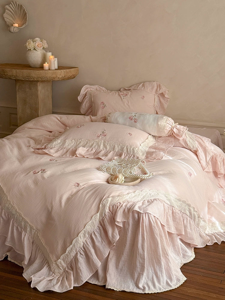 Southern French Rose Bedding Set