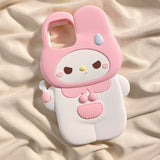 Cute Melody iPhone Silicone Case