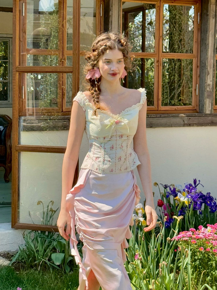 Rose Garden Corset Top
