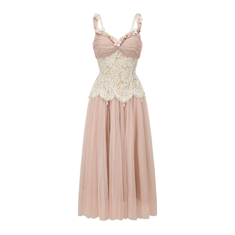Rose Lattice Garden Dress