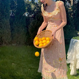Lemon Garden Waltz Dress