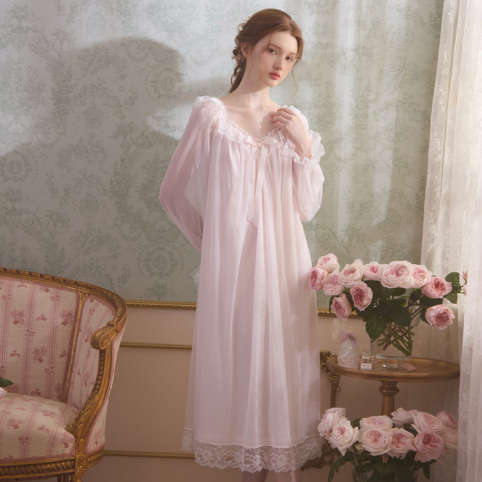 Whispers of Versailles Long Gown