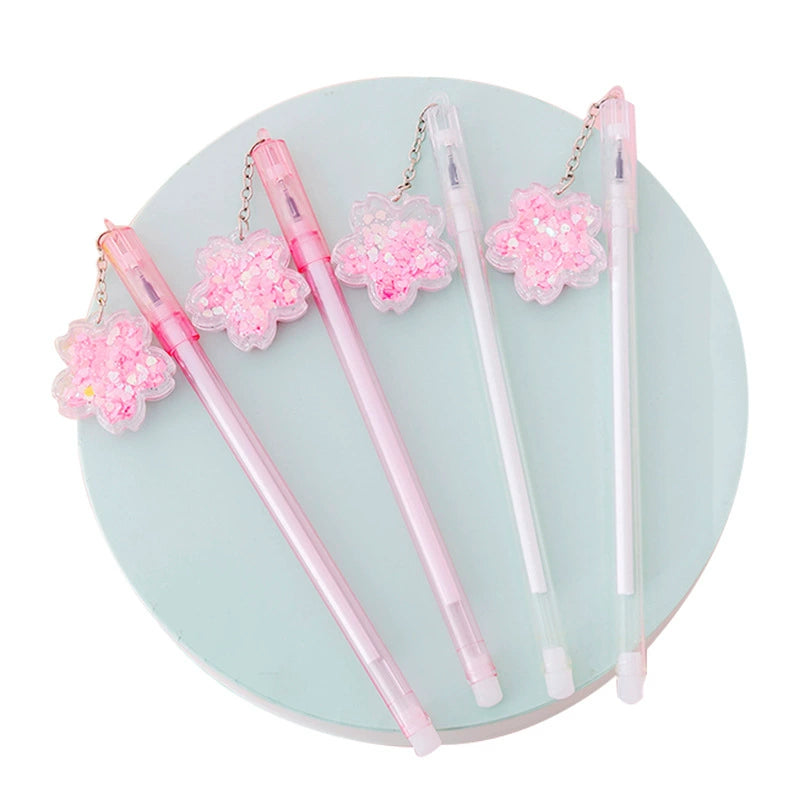 10Pcs 0.5mm Pen with Sakura Set