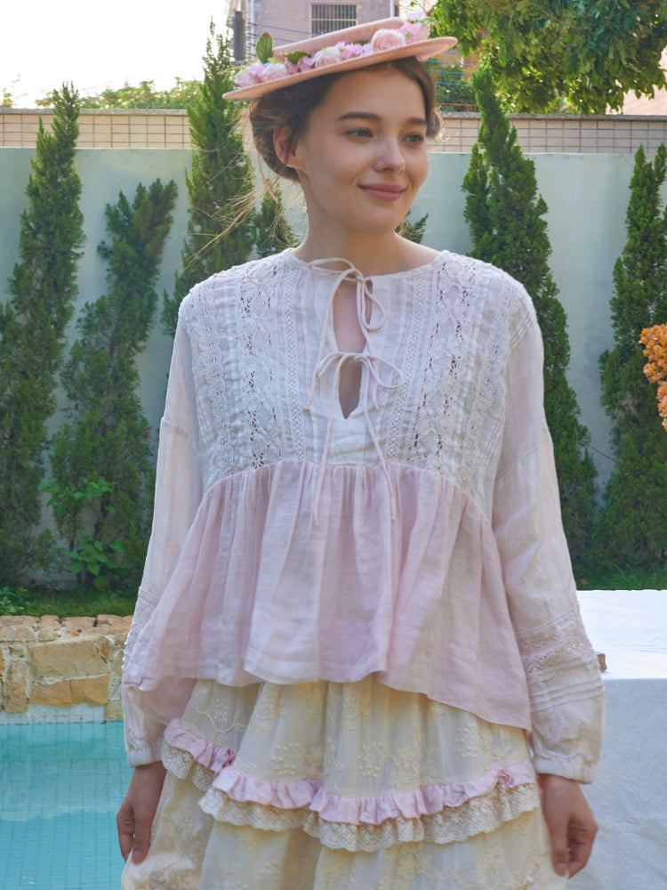 Whispering Petals Blouse