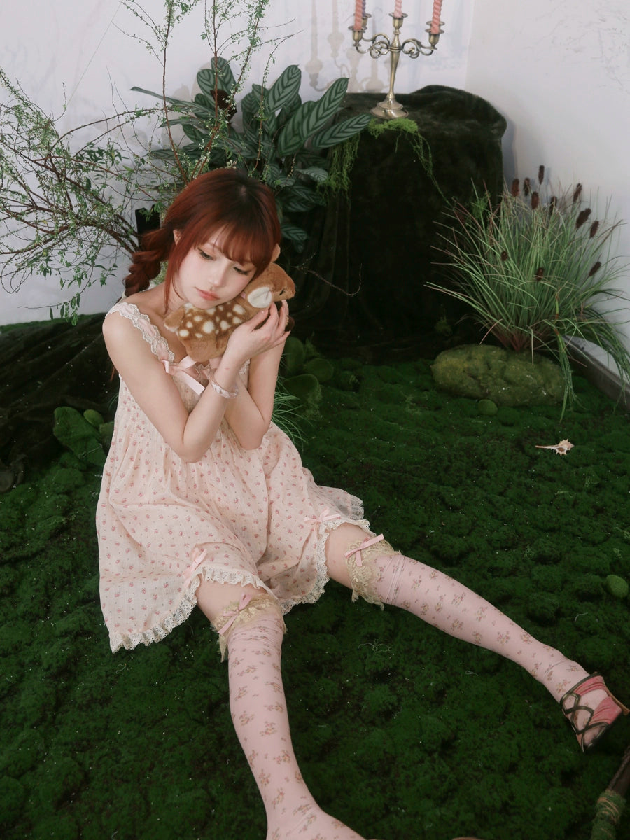 Rosy Ribbon Dream Nightdress