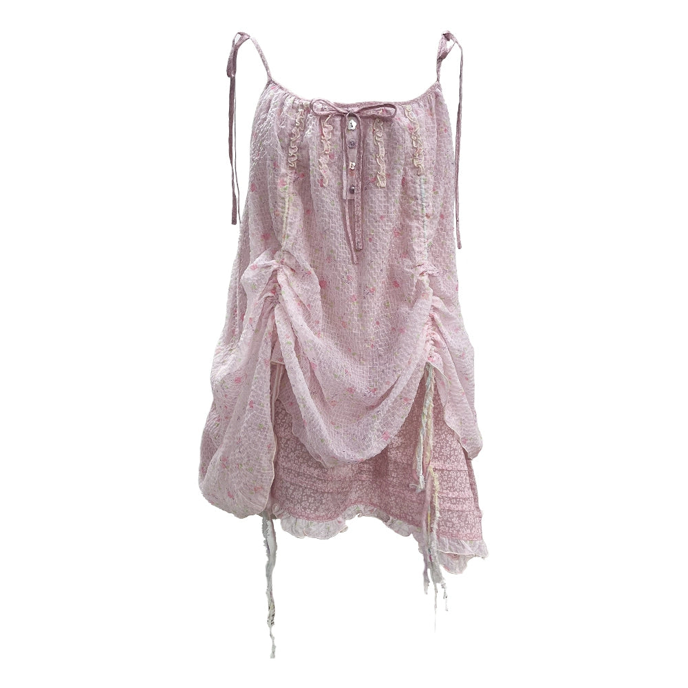 Cloud Garden Babydoll Dress