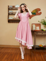 Rosalie Lace Trim Dress