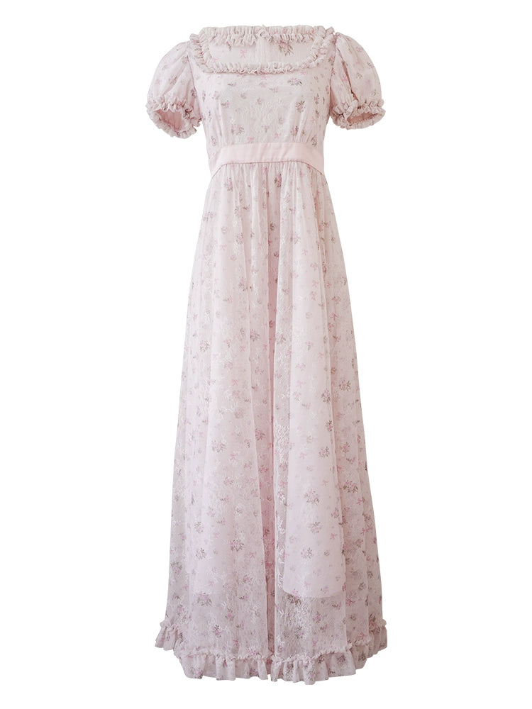 Whispers of Lace Garden Dress