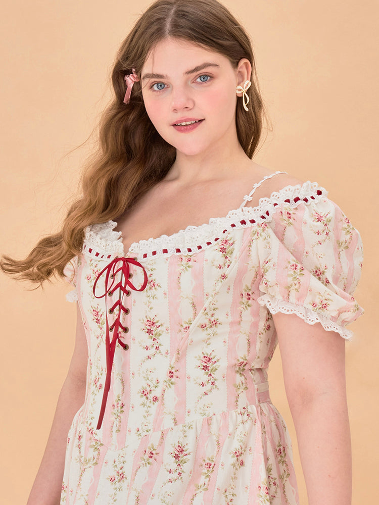 Victorian Garden Lace Dress