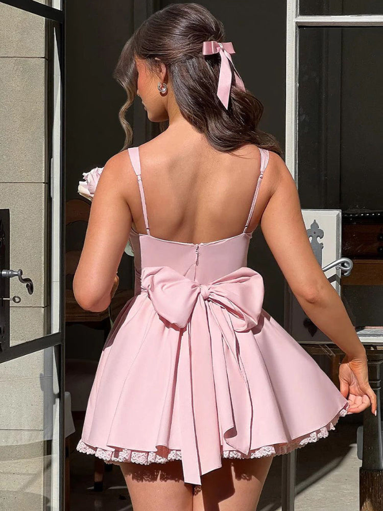 Sweet Doll Corset Ribbon Dress