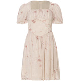 Pink Bloom Whisper Mini Dress