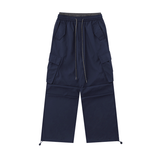 Pink Navy Black Cargo Pants