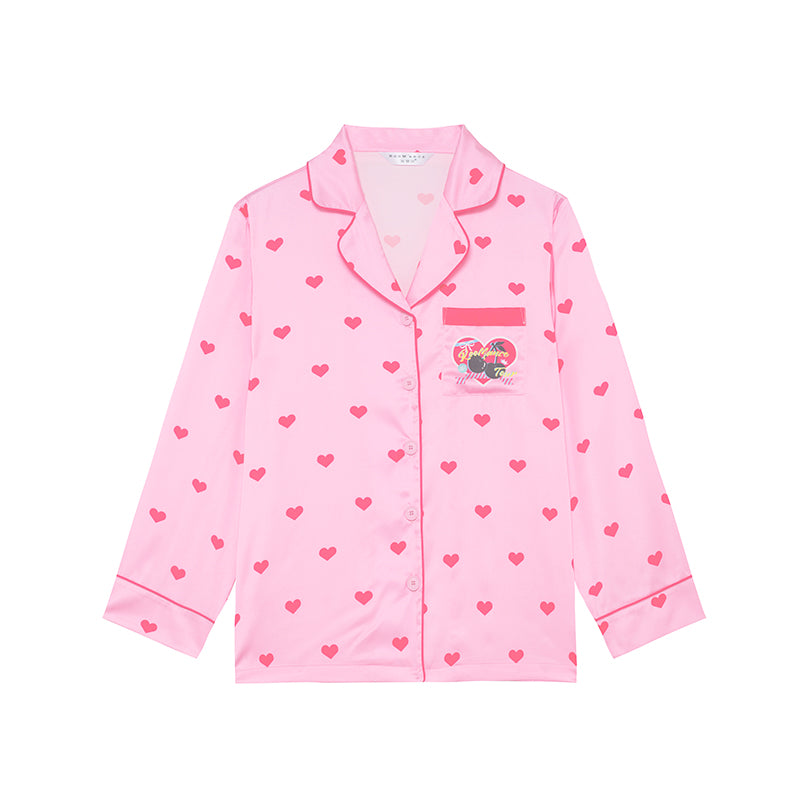 Cherry Pop Heart Pajama Quartet