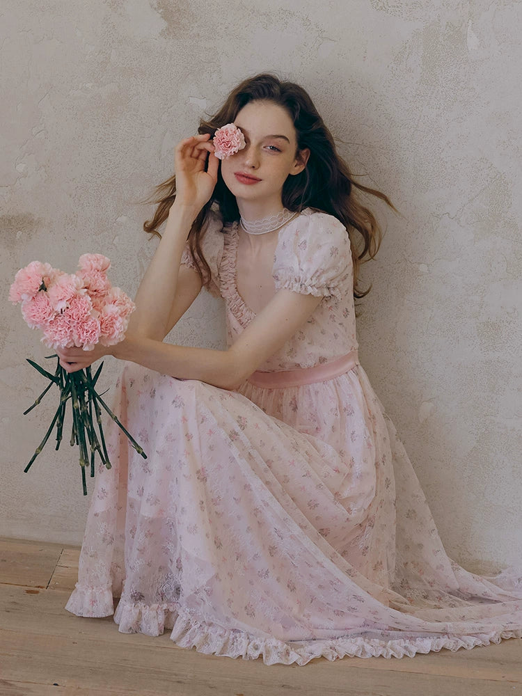 Whispers of Lace Garden Dress