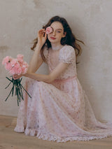 Whispers of Lace Garden Dress