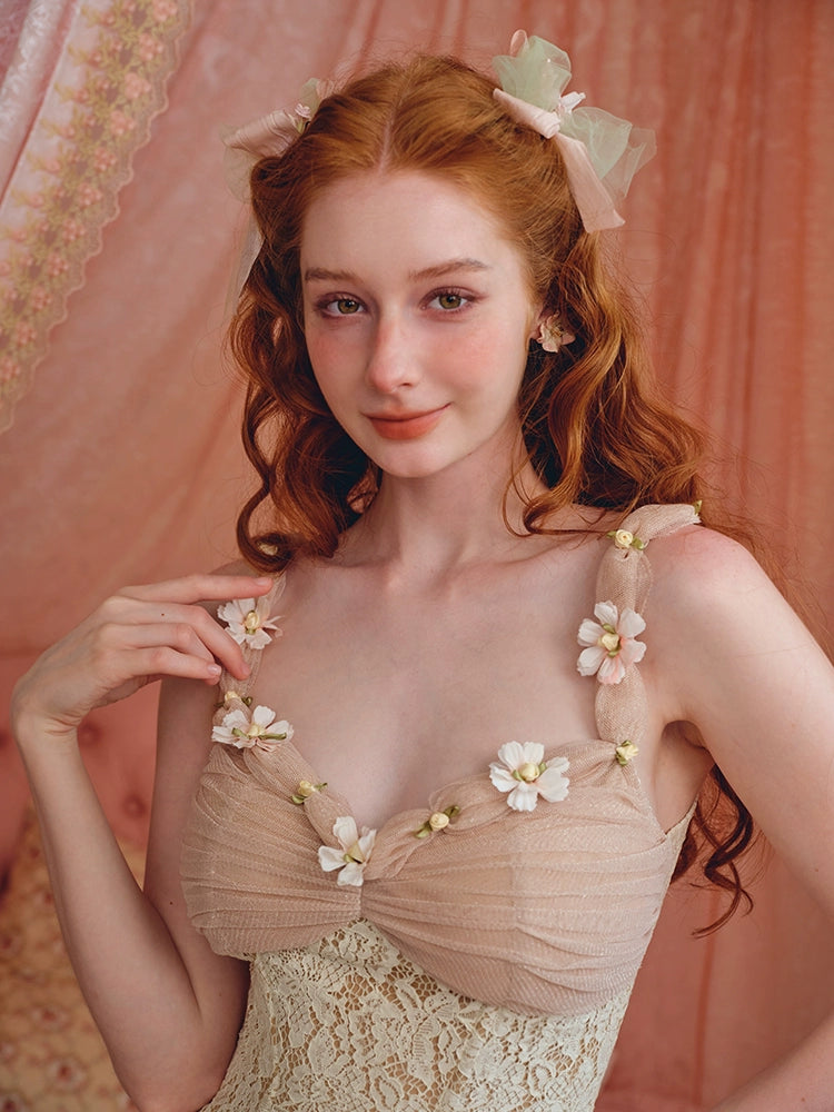 Rose Lattice Garden Dress