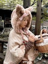 Fawn in the Forest Hooded Cape