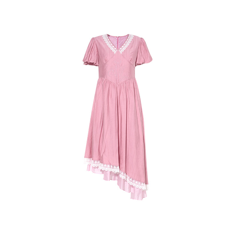 Rosalie Lace Trim Dress
