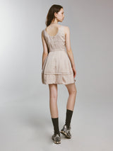Chic Textured Mini Dress