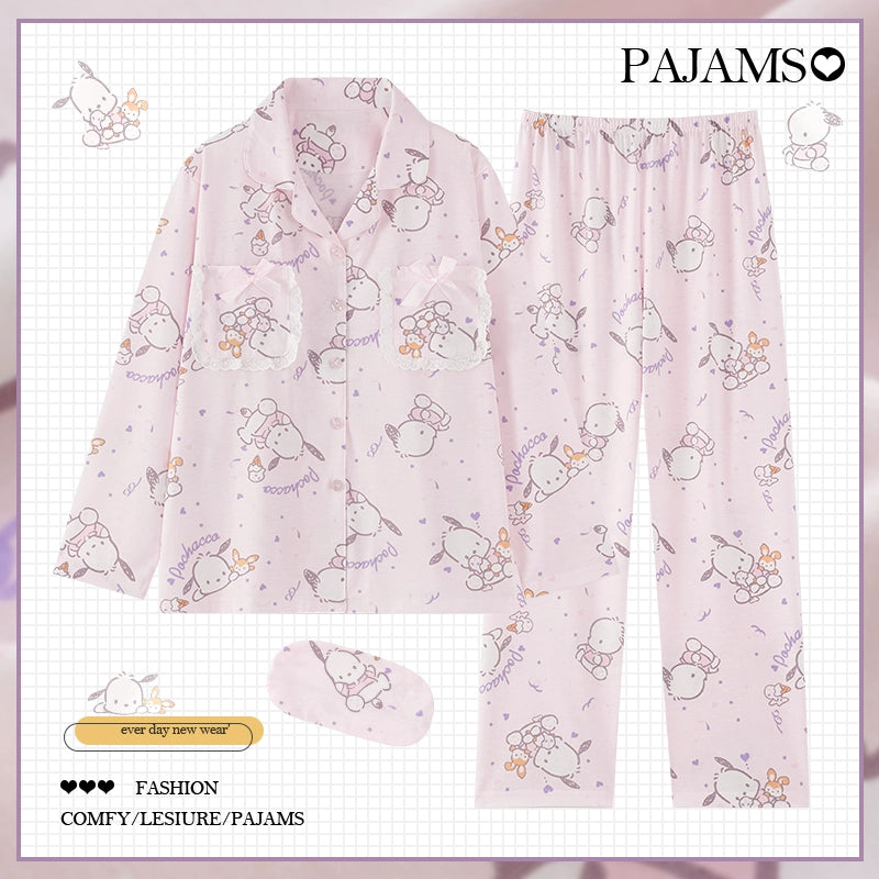 Pink Pochacco Cotton Pajama